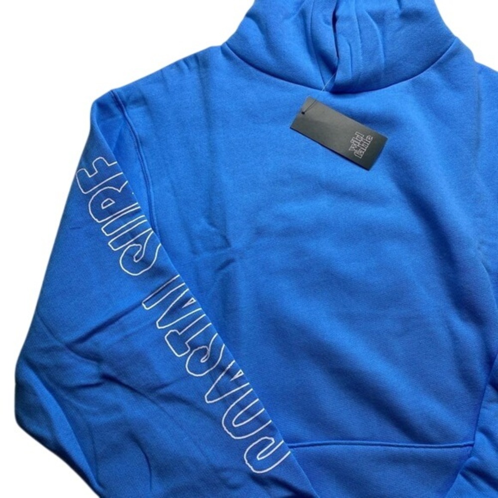 Wild‎ Fable Blue Coastal Surf Graphic Hoodie Sweatshirt XXS NWT - Picture 3 of 8